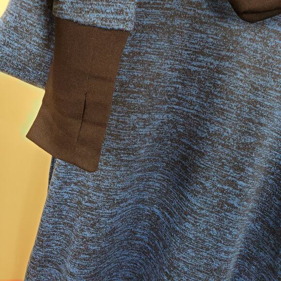 RBX Hacci Cowl Neck Cold Shoulder Pullover Size M - Picture 5 of 12